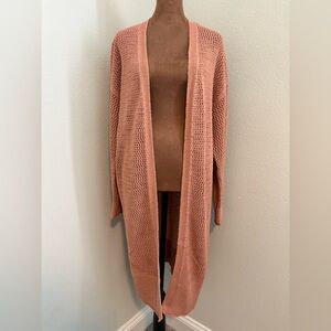 Universal Thread Women's Open Front Cardigan - Peach